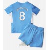 Officiële Voetbalshirt + Korte Broek Manchester City Ilkay Gundogan 8 Thuis 2021-22 - Kids